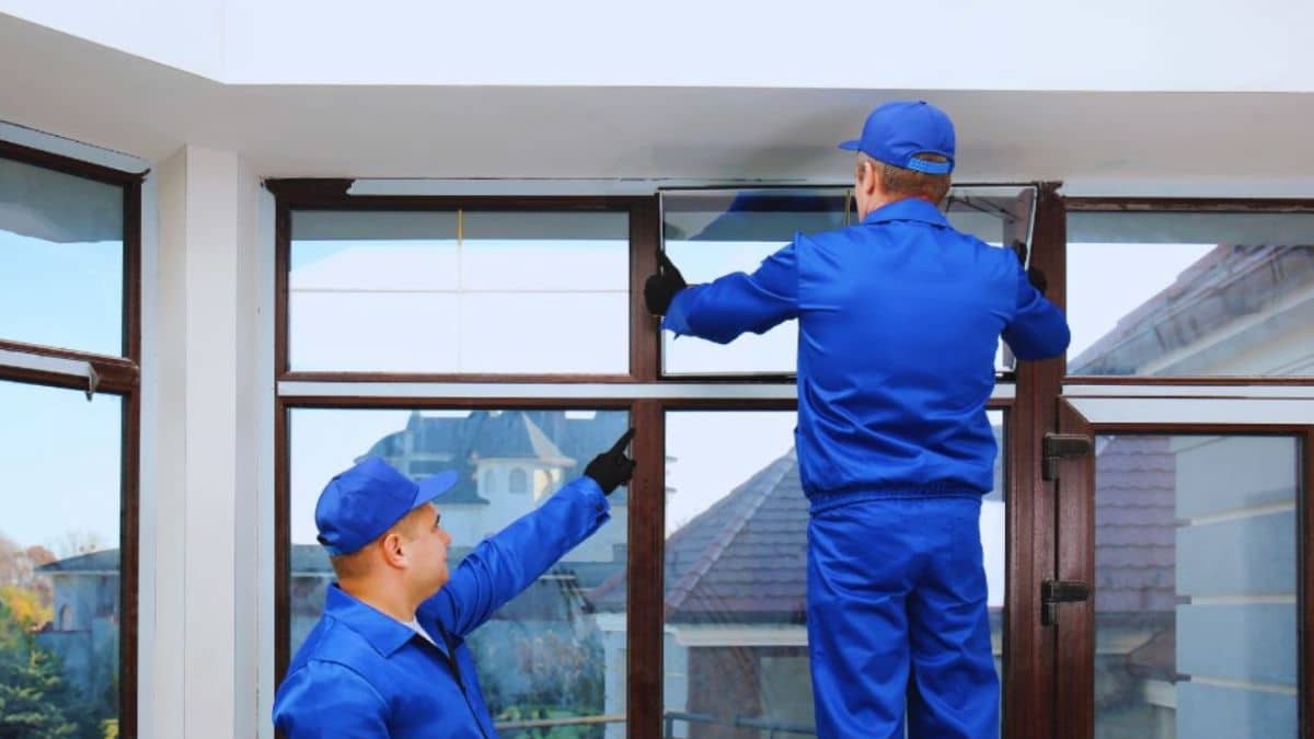 Quick Fix Doors professional technician repairing a sliding door in a Miami-Dade home