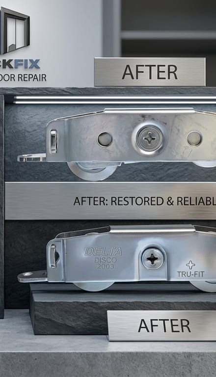 Heavy-Duty Roller Restoration after repair by Quick Fix Doors in Miami-Dade